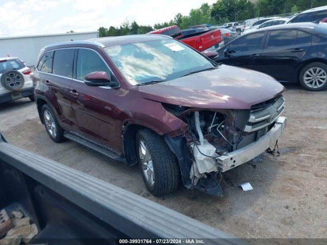  Salvage Toyota Highlander