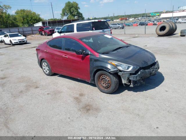  Salvage Hyundai ELANTRA