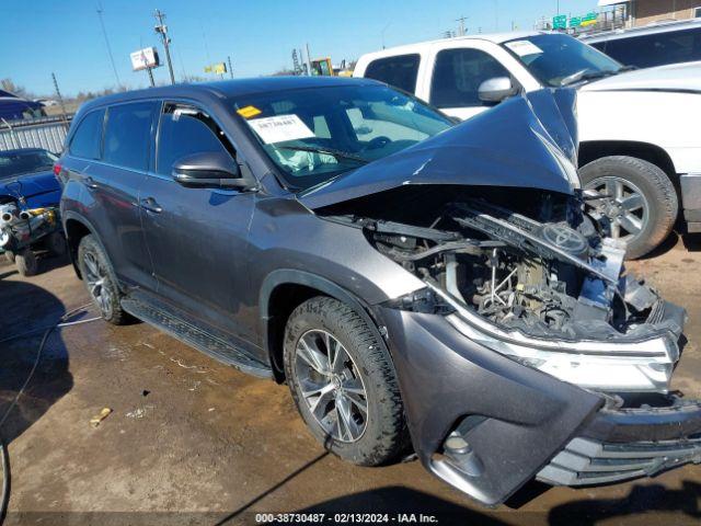  Salvage Toyota Highlander