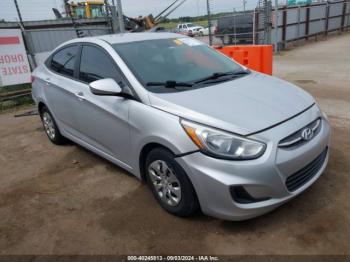  Salvage Hyundai ACCENT