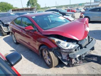  Salvage Hyundai ELANTRA