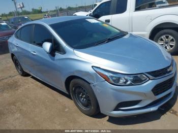  Salvage Chevrolet Cruze