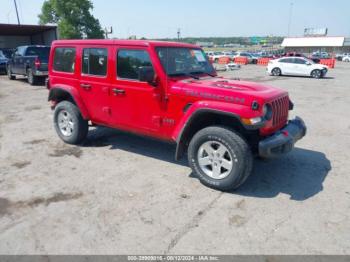  Salvage Jeep Wrangler