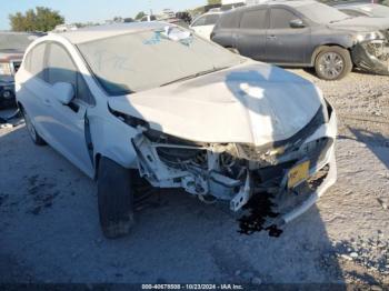  Salvage Chevrolet Cruze