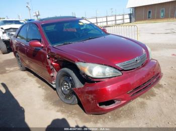  Salvage Toyota Camry