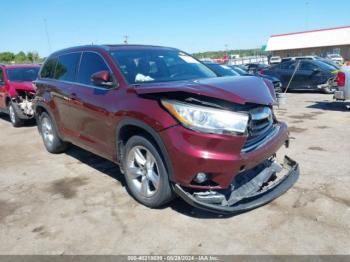  Salvage Toyota Highlander