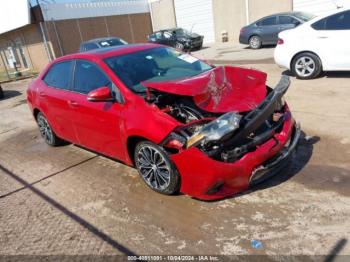  Salvage Toyota Corolla