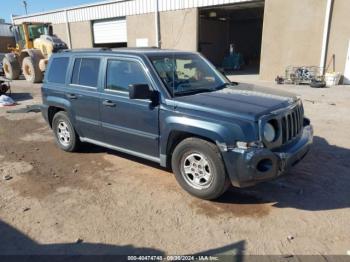  Salvage Jeep Patriot