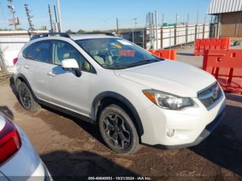  Salvage Subaru Crosstrek