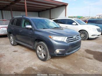  Salvage Toyota Highlander