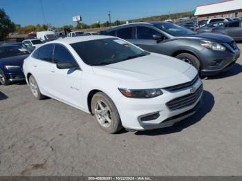  Salvage Chevrolet Malibu