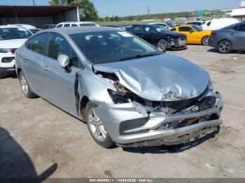  Salvage Chevrolet Cruze