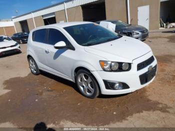  Salvage Chevrolet Sonic