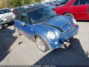  Salvage MINI Cooper S