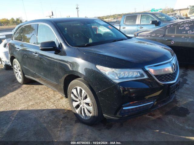  Salvage Acura MDX