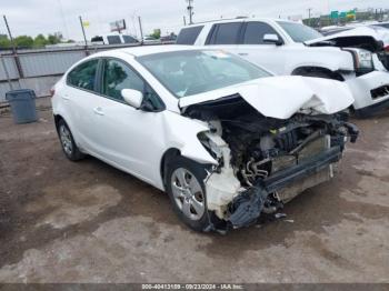  Salvage Kia Forte