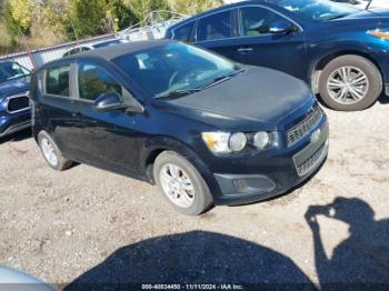  Salvage Chevrolet Sonic