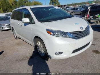  Salvage Toyota Sienna