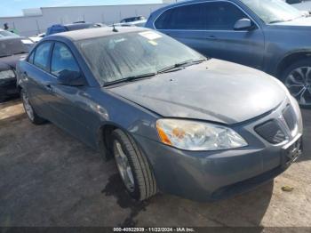  Salvage Pontiac G6