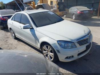  Salvage Mercedes-Benz C-Class