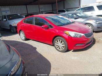  Salvage Kia Forte