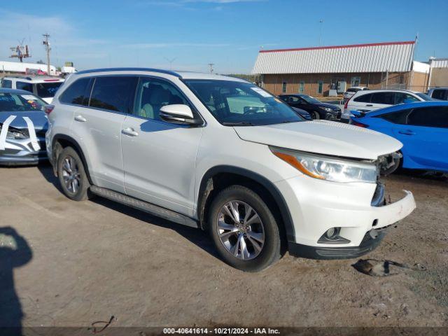  Salvage Toyota Highlander