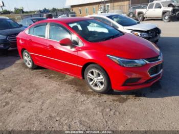  Salvage Chevrolet Cruze