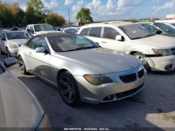  Salvage BMW 6 Series