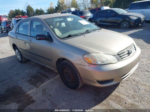  Salvage Toyota Corolla