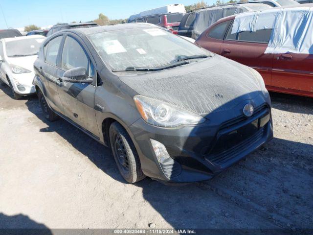  Salvage Toyota Prius c