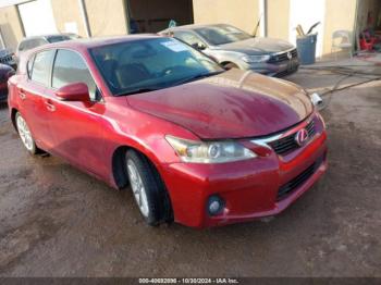  Salvage Lexus Ct