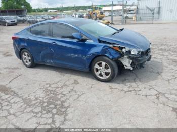  Salvage Hyundai ELANTRA