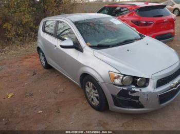  Salvage Chevrolet Sonic