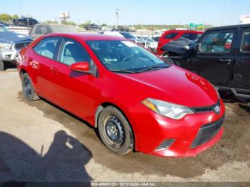  Salvage Toyota Corolla