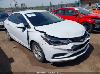  Salvage Chevrolet Cruze