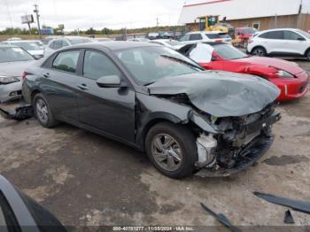  Salvage Hyundai ELANTRA