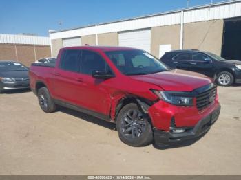  Salvage Honda Ridgeline