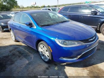  Salvage Chrysler 200