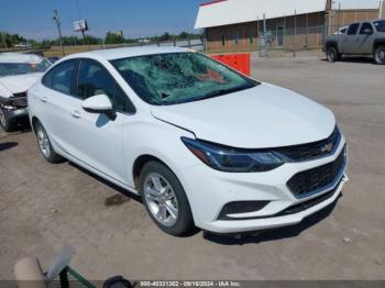  Salvage Chevrolet Cruze