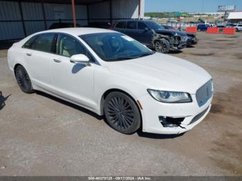  Salvage Lincoln MKZ