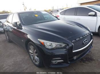  Salvage INFINITI Q50