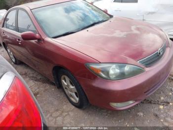  Salvage Toyota Camry