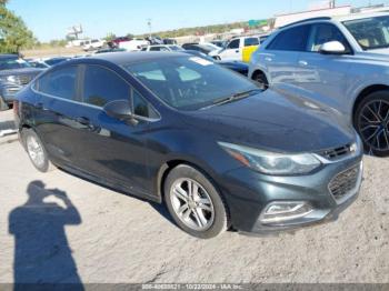  Salvage Chevrolet Cruze