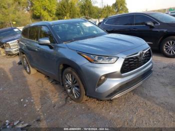  Salvage Toyota Highlander