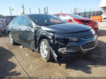  Salvage Chevrolet Malibu