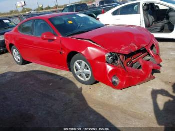  Salvage Pontiac Grand Prix