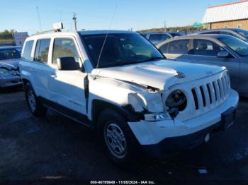  Salvage Jeep Patriot