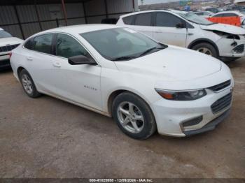  Salvage Chevrolet Malibu