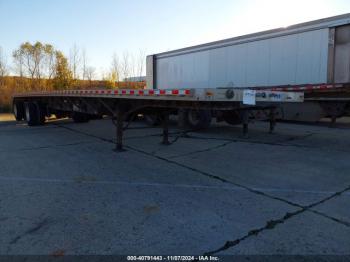  Salvage Transcraft Corp Flatbed Trailer