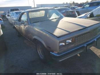  Salvage Chevrolet El Camino